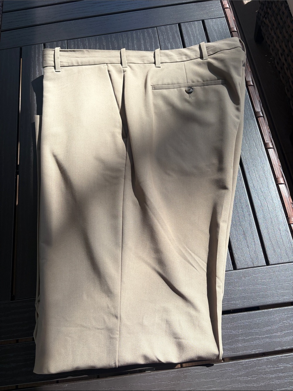 Van Heusen Men's Dress Pants in Khaki